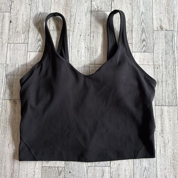 Lululemon Align Black Tank Top size 6, like new worn twice - Picture 4 of 5